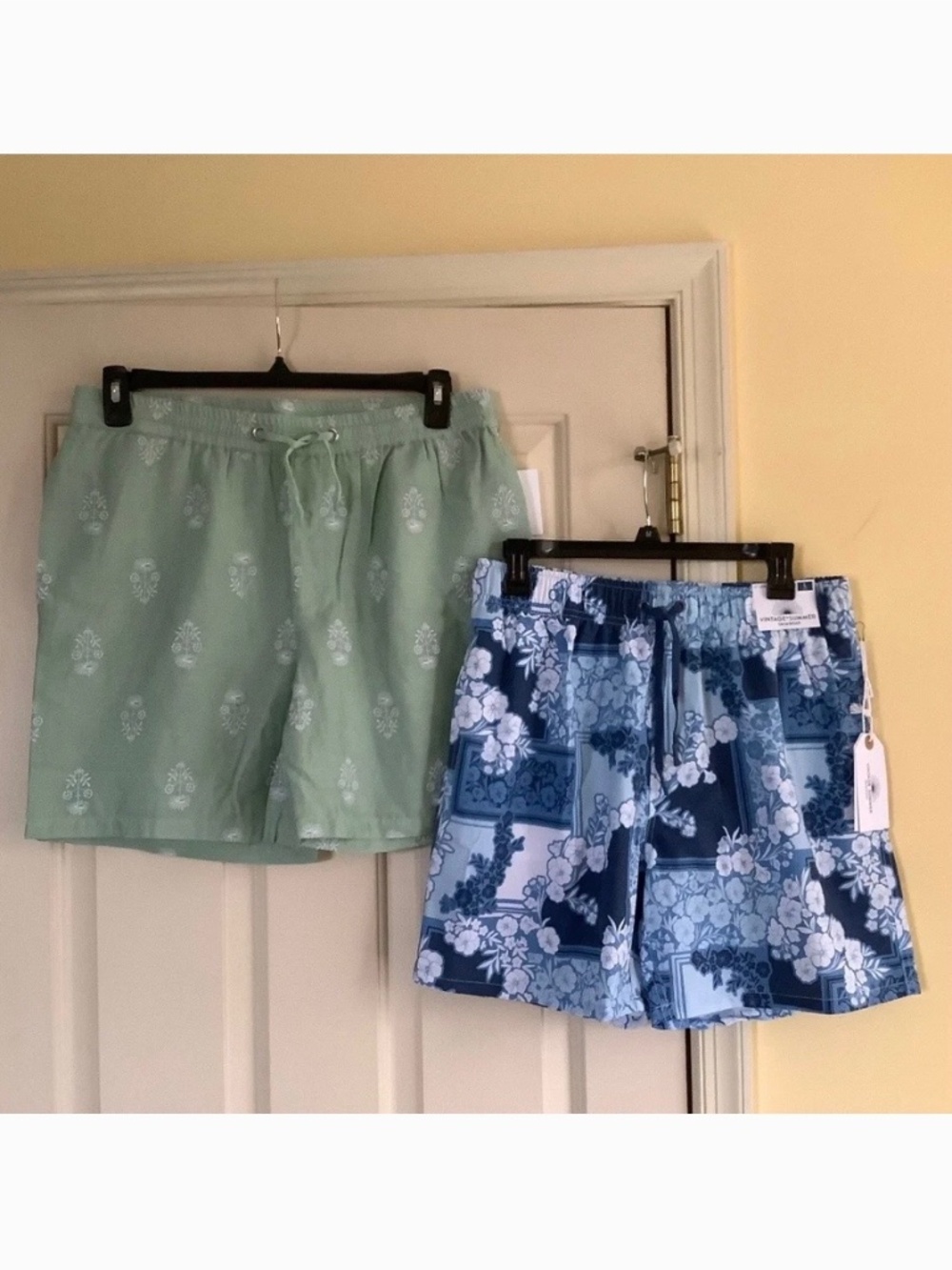 Men’s Bundle Shorts & Swim Trunks Raga & Vintage Summer Blue SZ L
